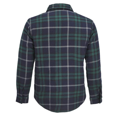 Куртка рубашка мужская NOAH, зелен.,XL/2XL(2),100%хлопок,180 г/м2;подкл. и утеплитель:100%полиэстер