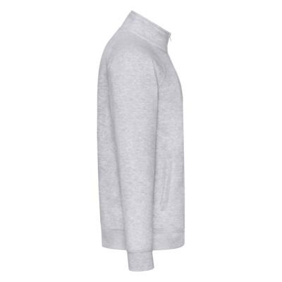 Толстовка"Sweat Jacket", серо-лиловый_S, 70% х/б, 30% п/э, 280 г/м2
