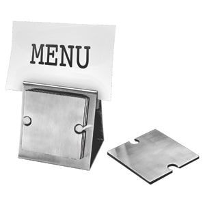 Набор"Dinner":подставка под кружку/стакан (6шт) и держатель для меню;10,5х7,8х10,5 см;8,3х8,3х0,2см