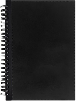 Ежедневник Notera Maxi, недатированный, черный